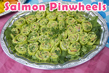 Salmon Pinwheels